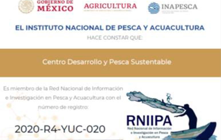 CEDEPESCA-MÉXICO: Incorporación a la Red Nacional de Información Pesquera RNIIPA