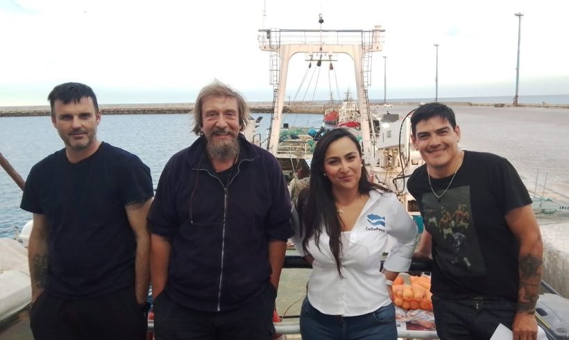 PROME merluza negra argentina: CeDePesca realizó un taller a bordo del buque Argenova
