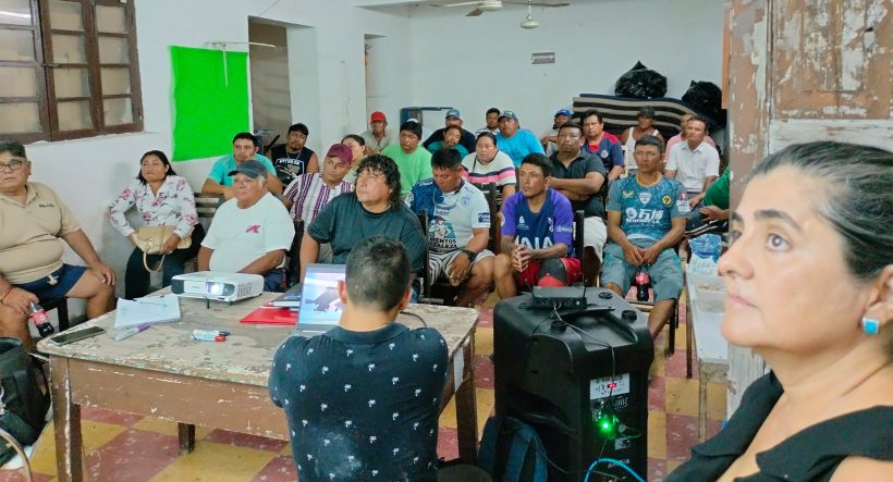 MÉXICO: CeDePesca organizou workshops em zona de refúgio pesqueiro de Chicxulub